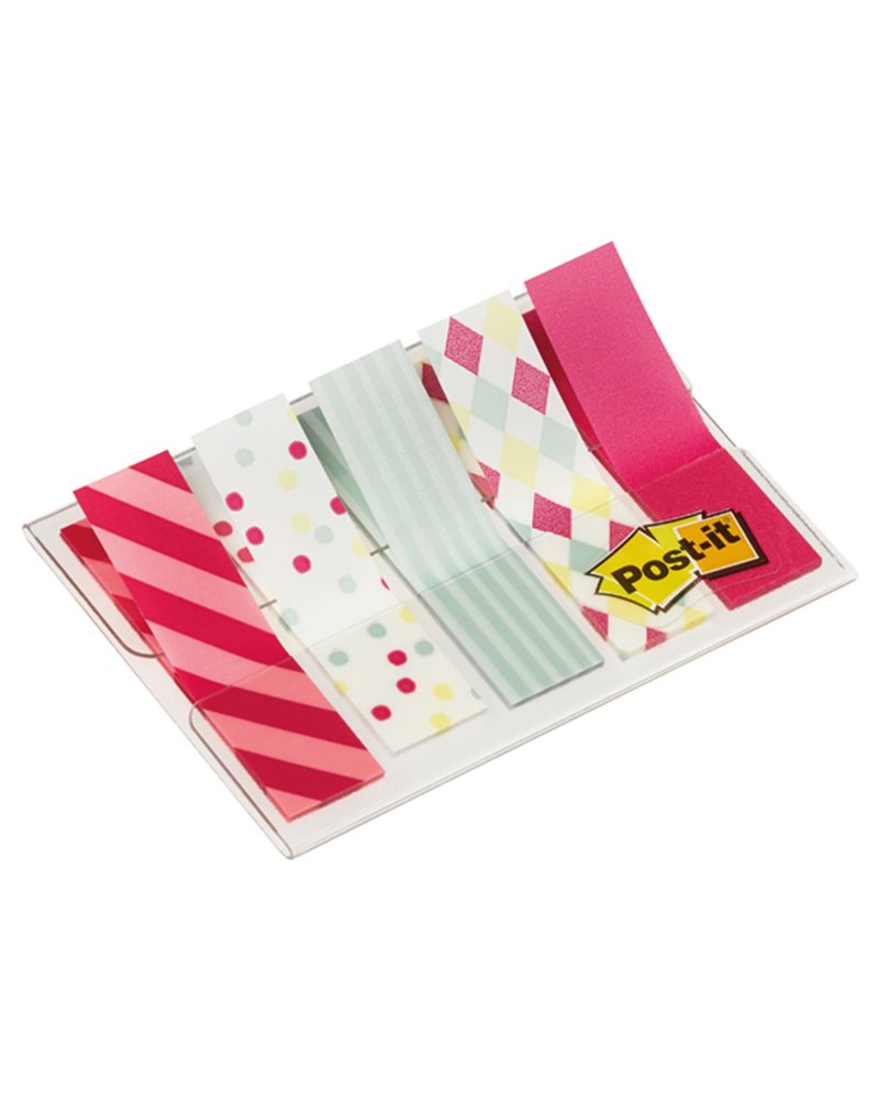 Dispenser 100 SEGNAPAGINA Post-itÂ® INDEX Mini 684 CANDY 12X43.6MM