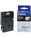 NASTRO BROTHER TC-291 9MMX7,7 NERO/BIANCO