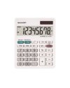 Calcolatrice da tavolo EL 310W, 8 cifre, doppia alimentazione, bianca