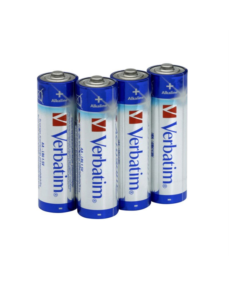 SCATOLA 4 PILE AA ALKALINE STILO