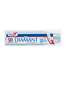 50 BICCHIERI 200CC (L) DIAMANT MONOUSO DOPLA