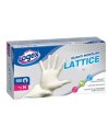 SCATOLA 100 GUANTI LOGEX M.GRANDE IN LATTICE MONOUSO