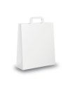 BLISTER 25 SHOPPERS 45X15X50CM BIANCO NEUTRO PIATTINA