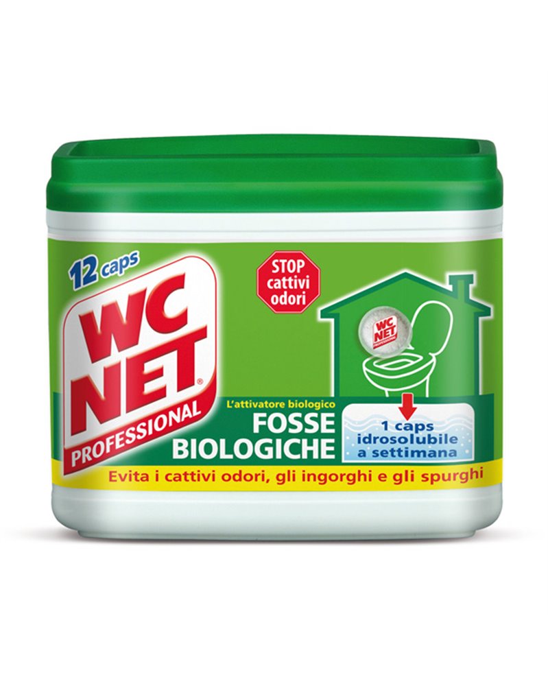 WC NET FOSSE BIOLOGICHE 216GR X 12 CAPSULE