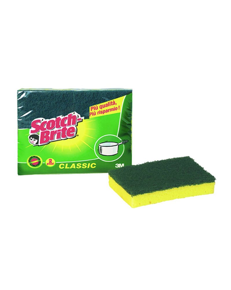 PACK 2 SPUGNE STROFINETTO SCOTCH BRITEÂ® A12