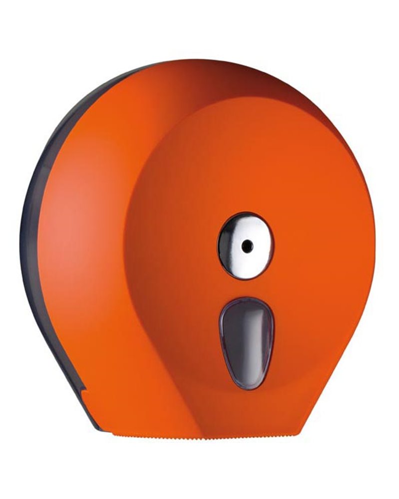 Dispenser carta igienica Midi Jumbo Ã˜23cm orange Soft Touch