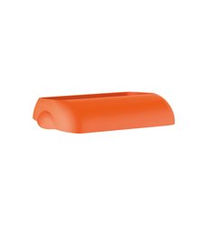 Coperchio per cestino gettacarte 23lt orange Soft Touch