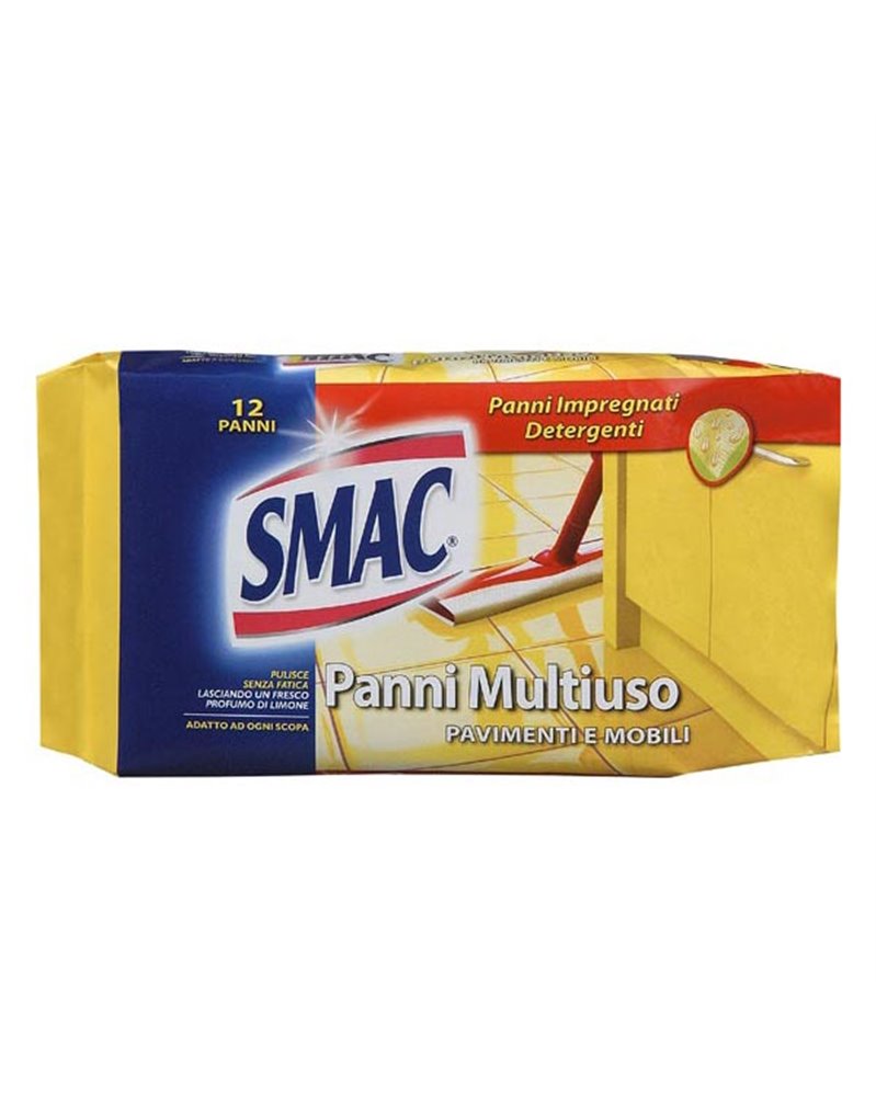 PACK 12 PANNI SMAC SYSTEM PAVIMENTI E MULTIUSO