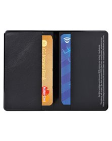 HIDENTITYÂ® Doppio 95x60mm per bancomat /carta di credito NERO Exacompta