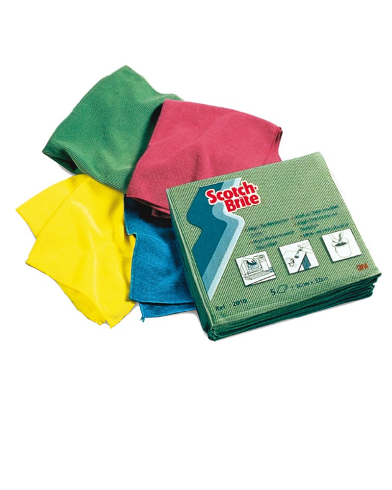 PANNO MICROFIBRA 36X32CM BLU - PER UFFICIO - SCOTCH BRITE® 2010 PANNO MICROFIBRA 36X32CM BLU - PER UFFICIO - SCOTCH BRITE® 2010