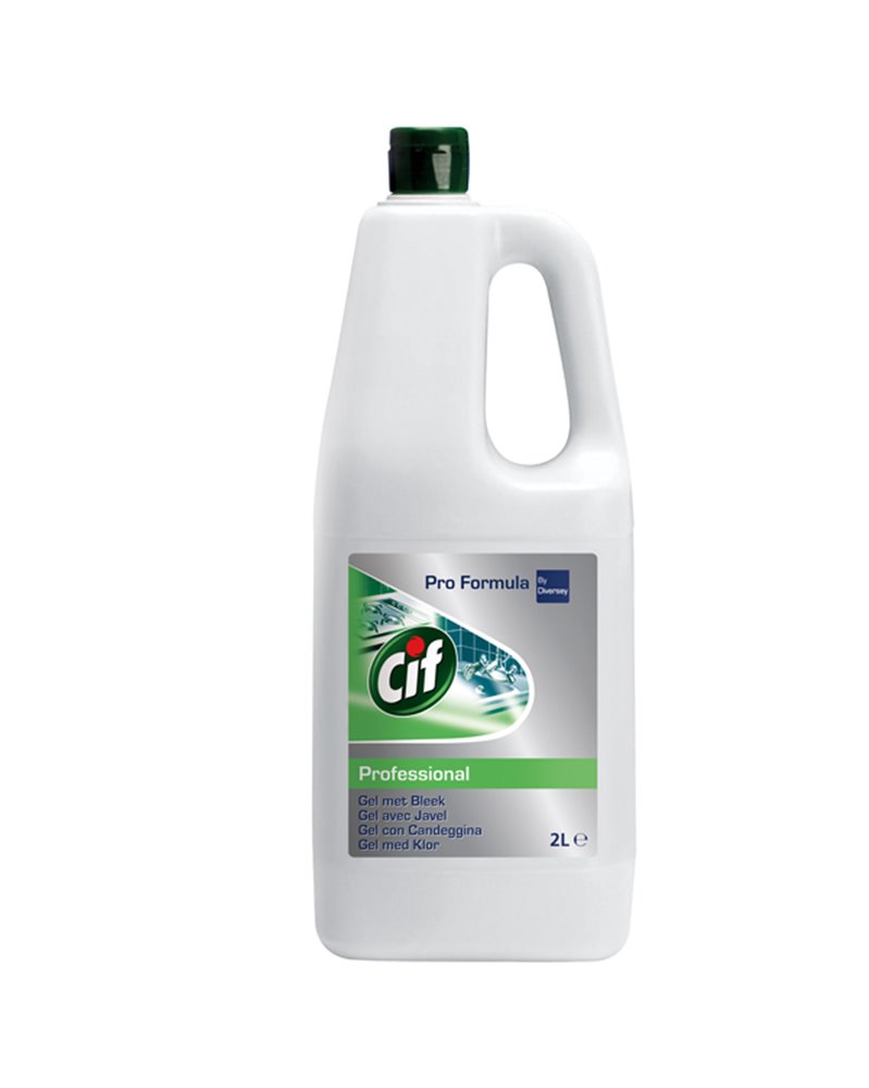 DETERSIVO CIF GEL CON CANDEGGINA 2 LITRI