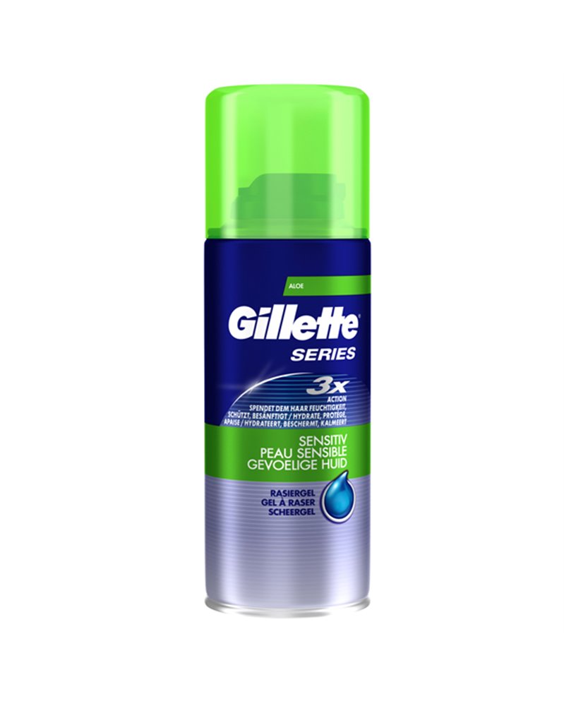 Gillette Series GEL Pelli Sensibili 75ml (da viaggio)