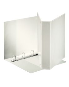 Raccoglitore DISPLAY MAXI 22x30cm 4D H50mm bianco personalizzabile ESSELTE