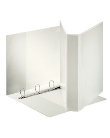 Raccoglitore DISPLAY MAXI 22x30cm 4D H40mm bianco personalizzabile ESSELTE