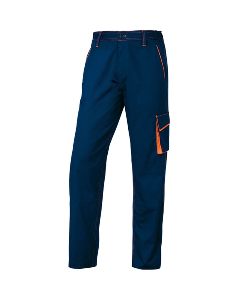 PANTALONE da LAVORO M6PAN blu/arancio Tg. L PANOSTYLEÂ®