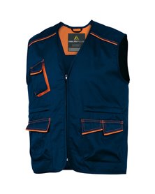 GILET da LAVORO M6GIL blu/arancio Tg. L PANOSTYLEÂ®