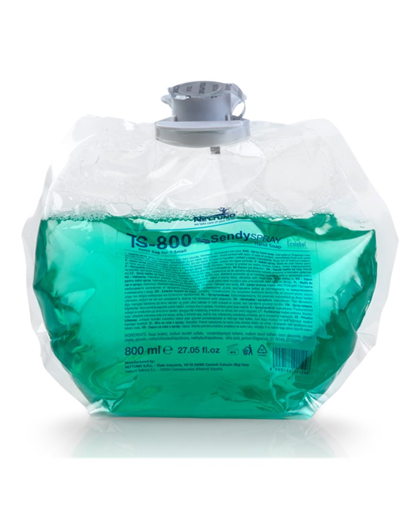 RICARICA SAPONE Sendy Spray T-S 800ml - sapone spray con glicerina