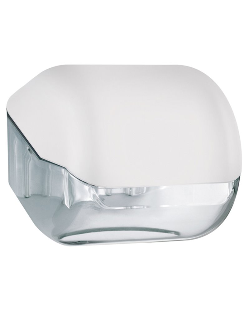 Dispenser carta igienica rt/interfogliata bianco Soft Touch