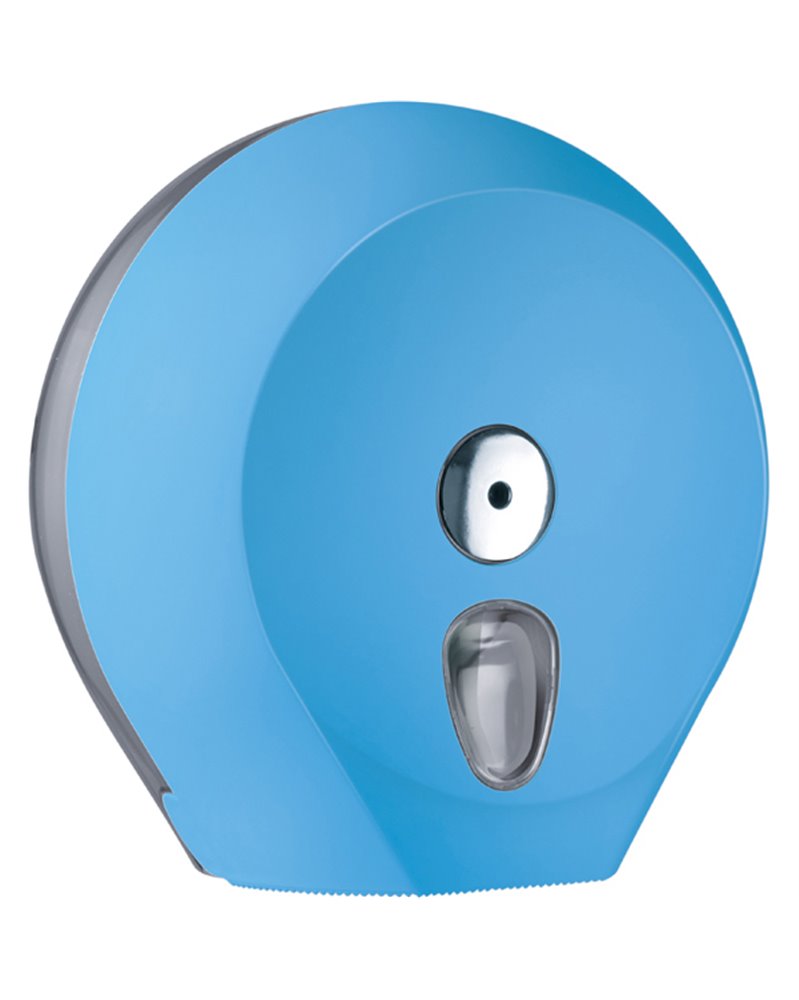 Dispenser carta igienica Midi Jumbo Ã˜23cm azzurro Soft Touch
