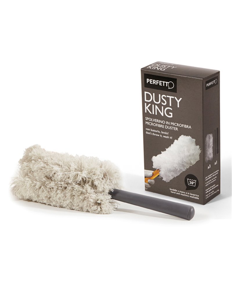 SPOLVERINO Microfibra + 3 RICAMBI Dusty King PERFETTO