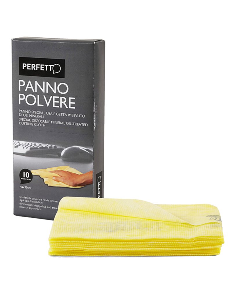 10 PANNOPOLVERE 45x30cm con Oli Minerali PERFETTO
