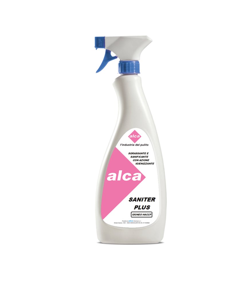 SGRASSANTE SANITIZZANTE Saniter Plus 750ml Alca SGRASSANTE SANITIZZANTE Saniter Plus 750ml Alca