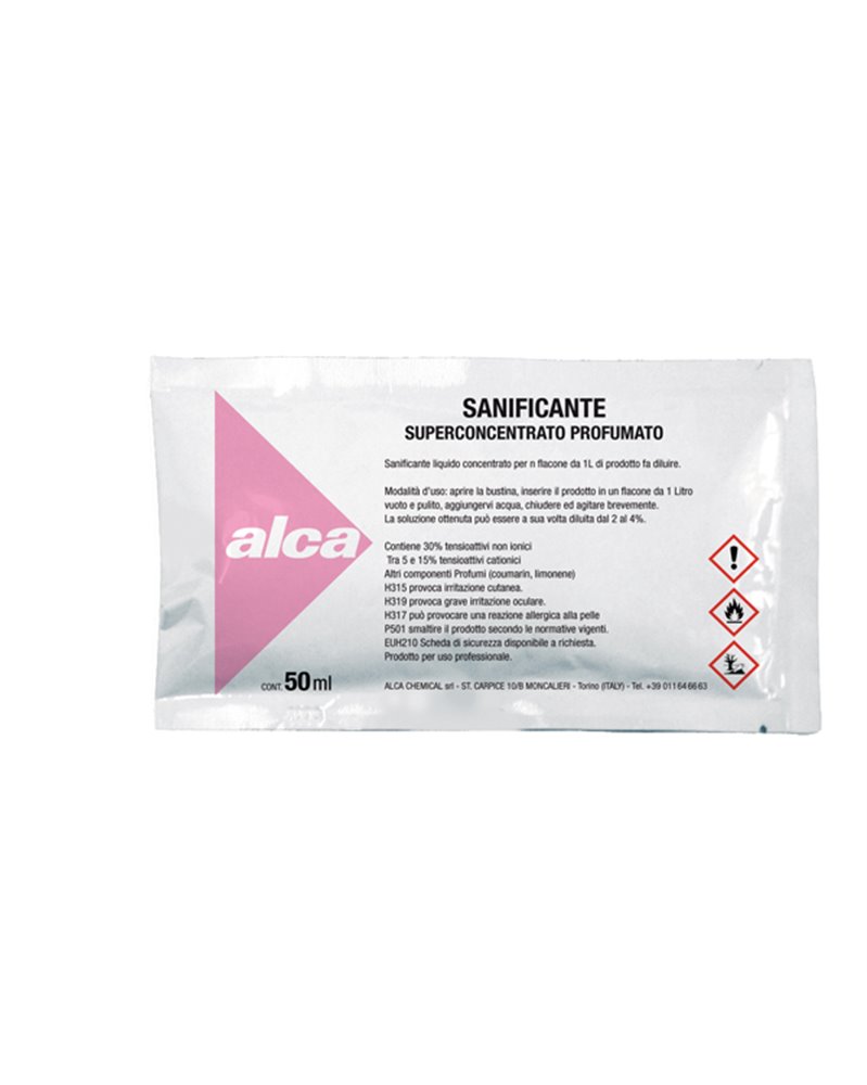 BUSTINA 50ML SANIFICANTE Linea Monodose Alca
