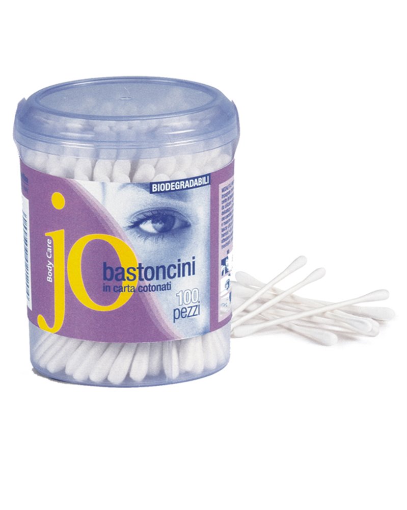 BARATTOLO 100 BASTONCINI PULIORECCHIE JoBody