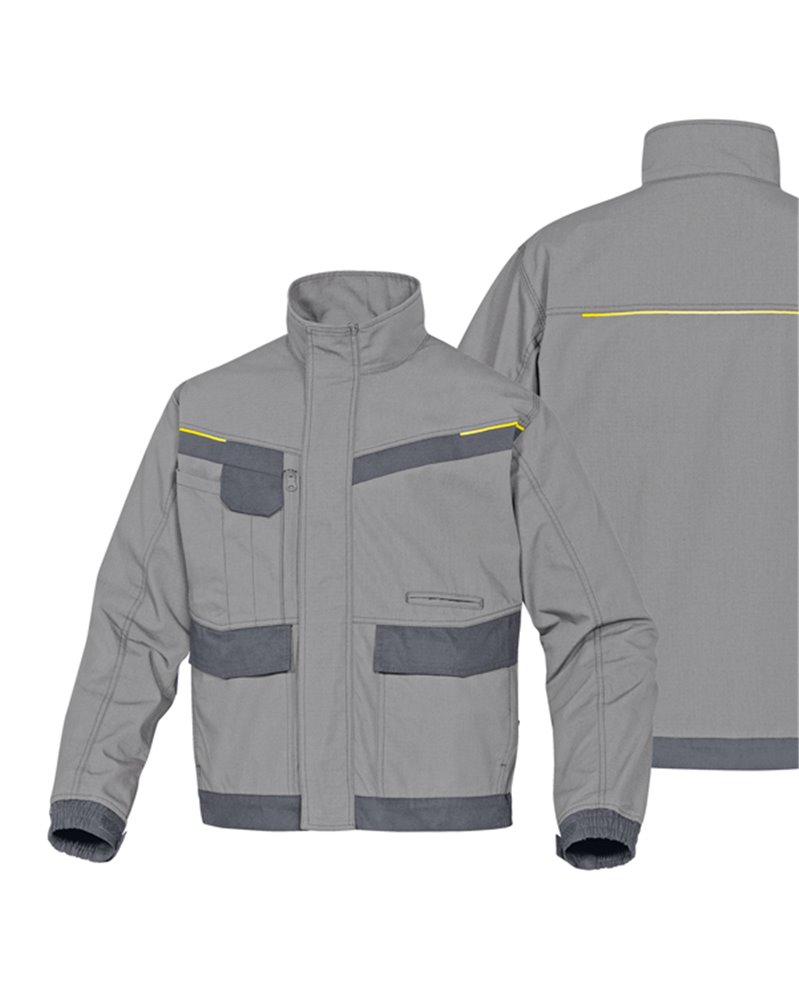 GIACCA da LAVORO Mach 2 grigio ch./grigio sc. Tg. XL