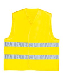 GILET ALTA VISIBILITA' GIALLO FLUO Tg. L