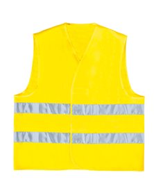 Gilet alta visibilitA' Giallo Fluo Tg. XXL