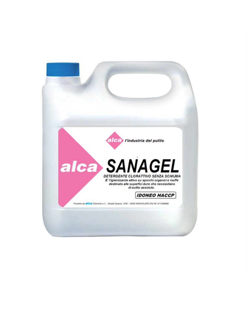 DETERGENTE SANIFICANTE Sanagel Tanica 3Kg Alca