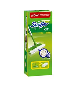 Swiffer Dry - STARTER KIT COMPLETO con 8 PANNI