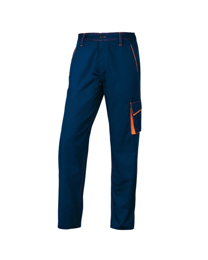 PANTALONE da LAVORO M6PAN blu/arancio Tg. M PANOSTYLEÂ®