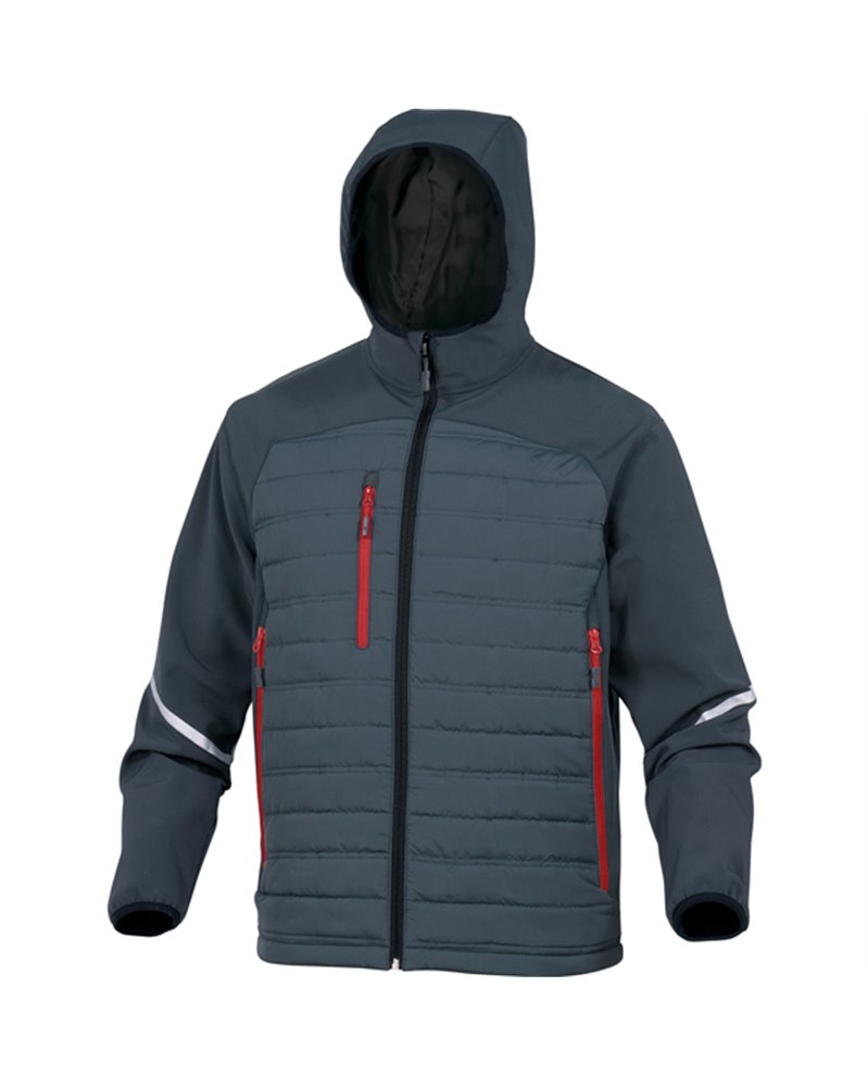 GIACCA IMBOTTITA Motion Tg. XL grigio