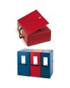 Scatola archivio Big 200 250x350mm rosso c/maniglia Sei Rota