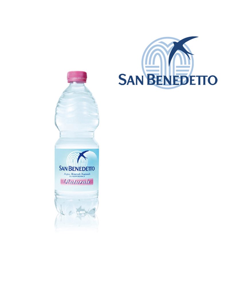 Acqua naturale bottiglia PET 500ml San Benedetto