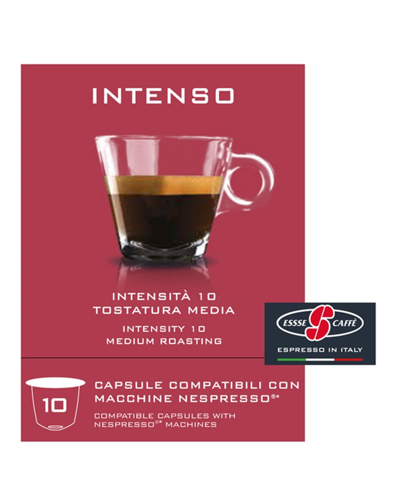 Capsula caffE' Intenso compatibile nespresso - EssseCaffE'