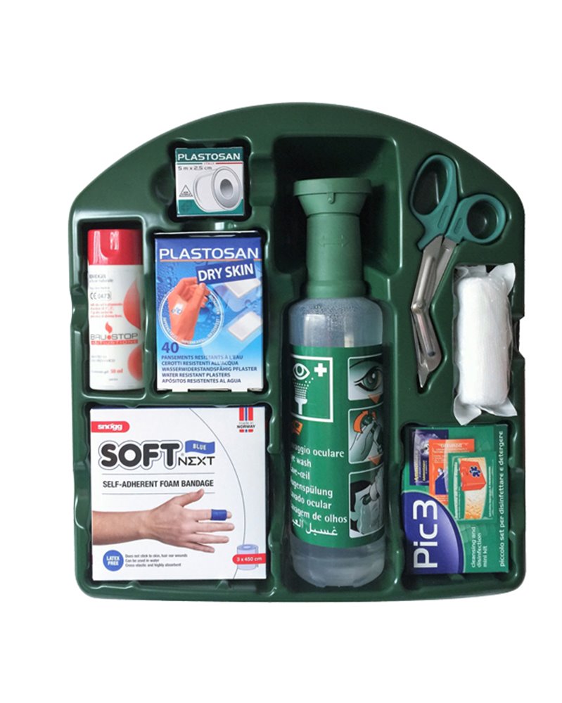 Kit Pronto Soccorso K9 3in1 (oculare, ustioni, medicazioni)