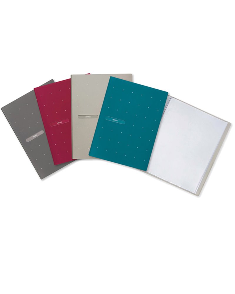 Portalistino MATRIX 22X30cm 40buste grigio FAVORIT Portalistino MATRIX 22X30cm 40buste grigio FAVORIT