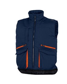 Gilet imbottito Sierra 2 Tg. L blu/arancio