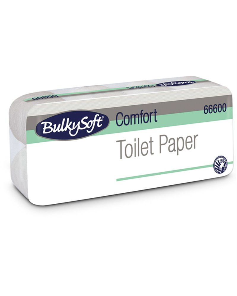 Pacco 10 rotoli Carta Igienica 145 strappi Comfort BulkySoft