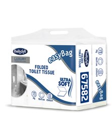 Pacco 250 strappi Carta Igienica interfogliata EasyBag BulkySoft