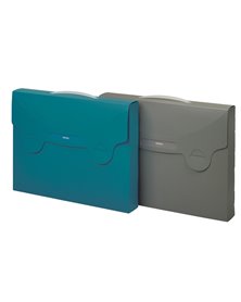 Valigetta porta documenti MATRIX blu ottanio 38x29cm FAVORIT