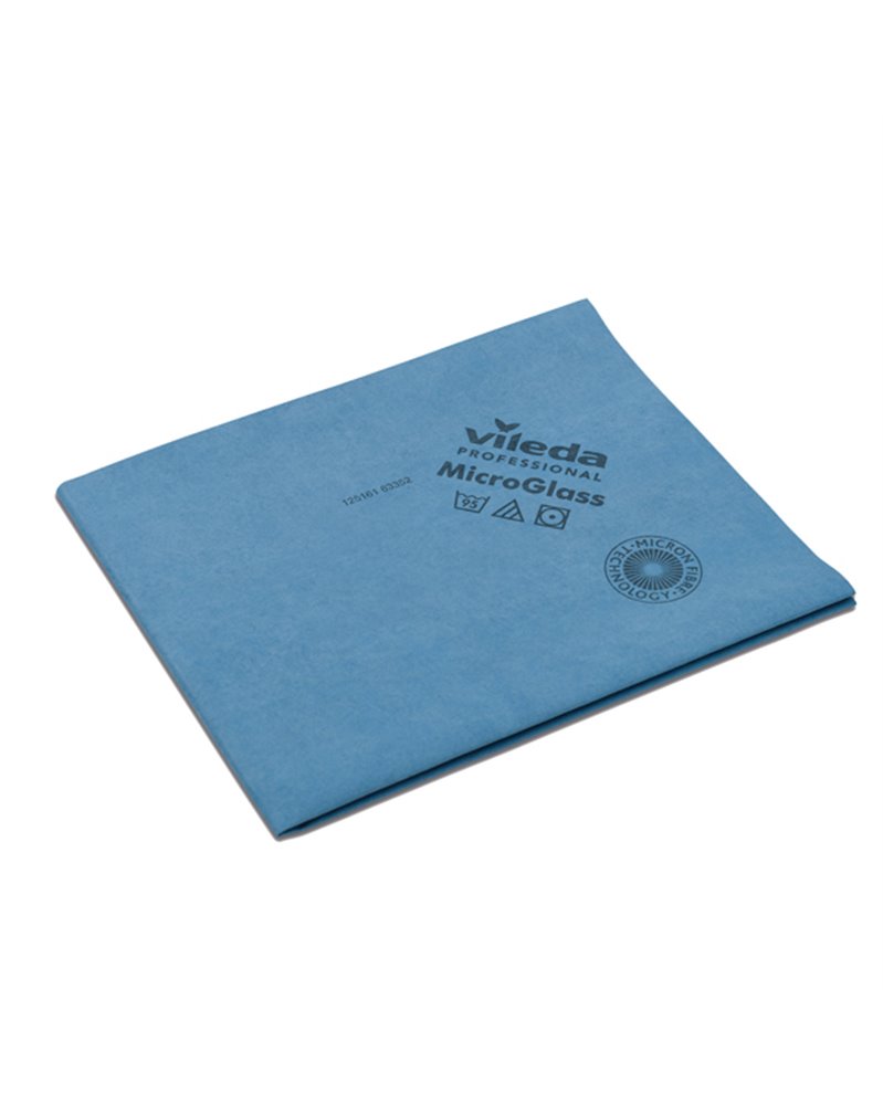 Conf. 5 Panni Blu MicroGlass 50x40cm in microfibra Vileda Conf. 5 Panni Blu MicroGlass 50x40cm in microfibra Vileda