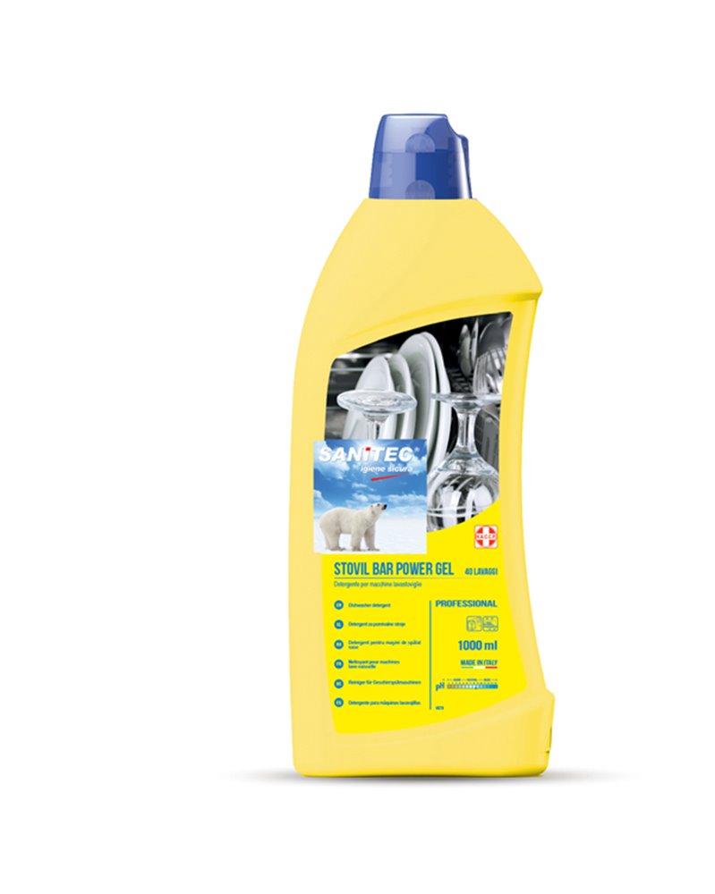 Detergente lavastoviglie Stovil Bar Gel 2in1 1Lt Sanitec