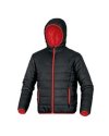 Piumino imbottito Doon Tg. XL nero/rosso