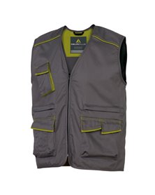 GILET da LAVORO M6GIL grigio/verde Tg. M PANOSTYLEÂ®