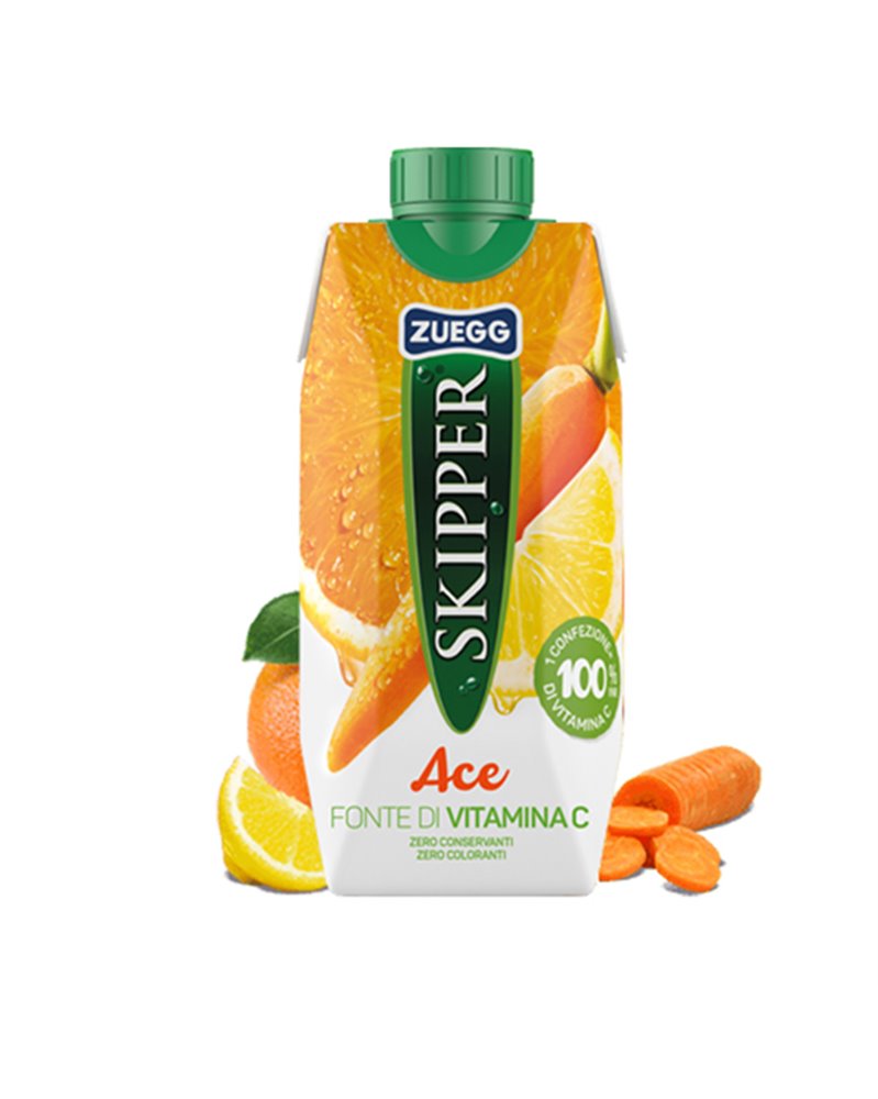 Succo Skipper gusto ACE BRICK 330ml Zuegg