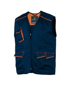 GILET da LAVORO M6GIL blu/arancio Tg. M PANOSTYLEÂ®